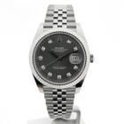 Image 1 of Rolex Datejust 41mm 'Rhodium Diamond Dial' 126334; Automatic men's watch