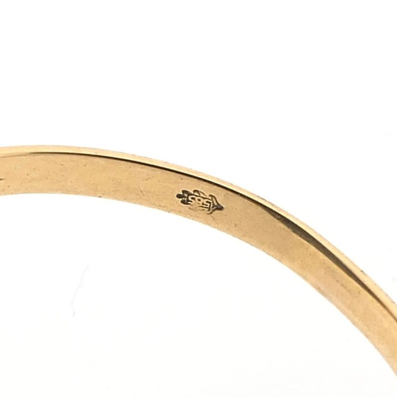 Image 7 of Gold ring with hematite