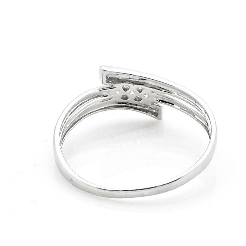 Image 3 of 9 carat ring with 0.09 ct diamonds.