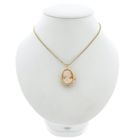 Image 9 of Gold brooch/pendant with cameo