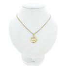 Image 3 of Golden zodiac sign pendant Capricorn