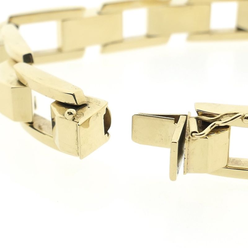 Image 5 of Gold robust fantasy link bracelet