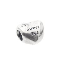 Pandora charm; Silver; My Sweet Pet