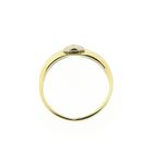 Image 3 of Two-tone gold fantasy ring with diamond | 0.01 ct.