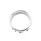 Image 3 of Wide silver ring with runic script; Bombarie