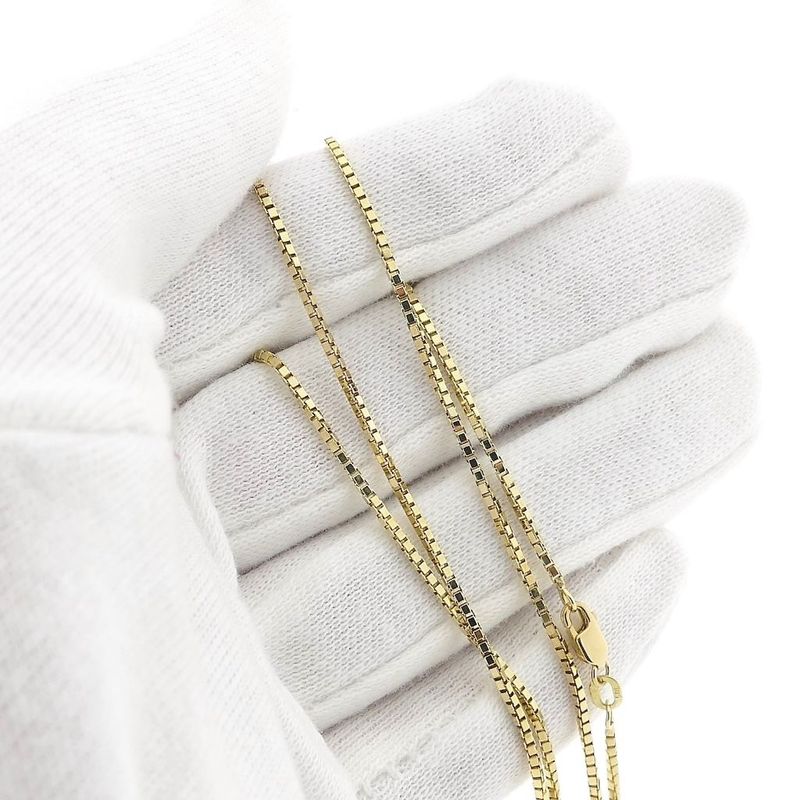 Image 5 of Golden Venetian link chain