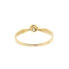 Image 4 of Gold solitaire ring with diamond; 0.03 ct.