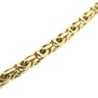 Image 5 of Gold round king link necklace