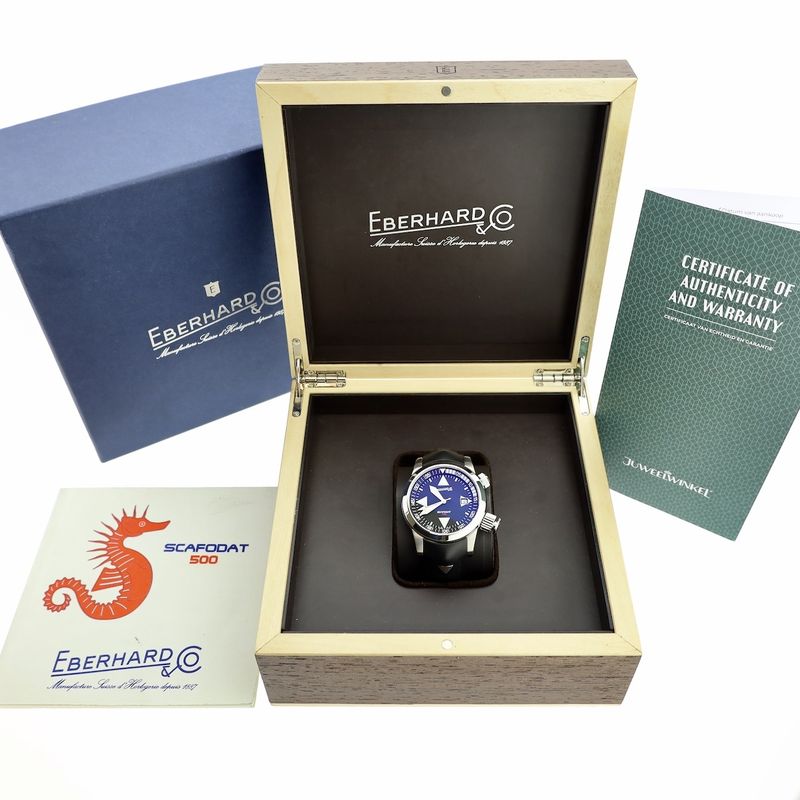 Image 4 of Eberhard & Co. Scafodat 500; Automatic men's diving watch
