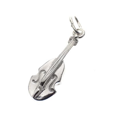 Image 2 of Silver charm; Violin