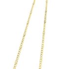 Image 6 of Two-tone gold Figaro link chain | 58.5 cm