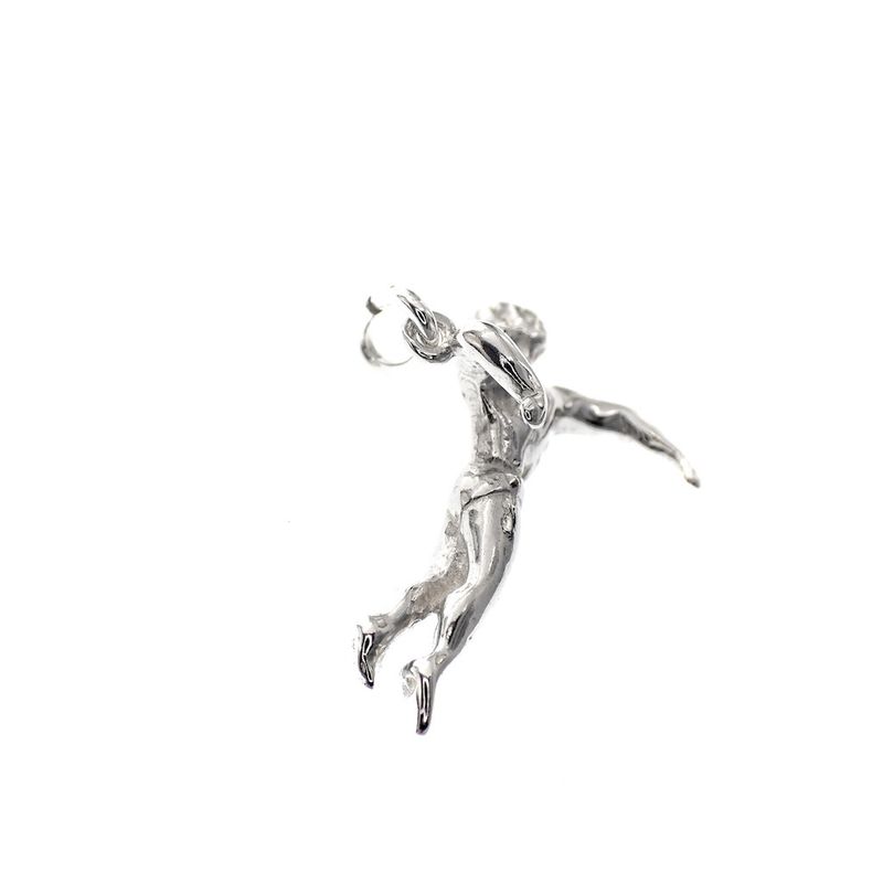 Image 3 of Silver charm; Swimmer