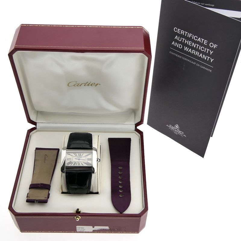 Image 4 of Cartier Tank Divan 2600; Women's watch