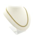 Image 3 of Gold gourmet link necklace | 39 cm