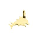 Image 4 of Golden dolphin pendant