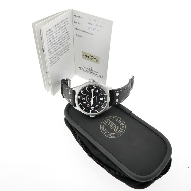 Image 7 of Zeno Watch Basel Pilot; Automatic men's watch