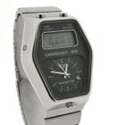 Image 3 of Heuer Manhattan Chronosplit GMT 104.403; Vintage heren horloge