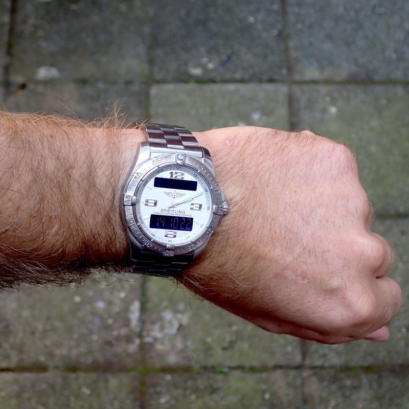 Image 12 of Breitling Aerospace Advantage; Men's Pilot Watch