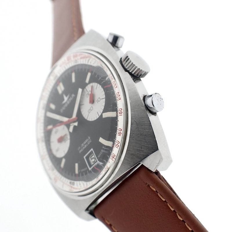 Image 4 of Dugena 136 Chronograph; Vintage men's watch