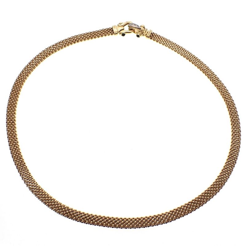 Image 5 of Exclusive gold women's necklace | 45 cm