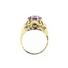 Image 5 of Vintage gold ring with amethyst