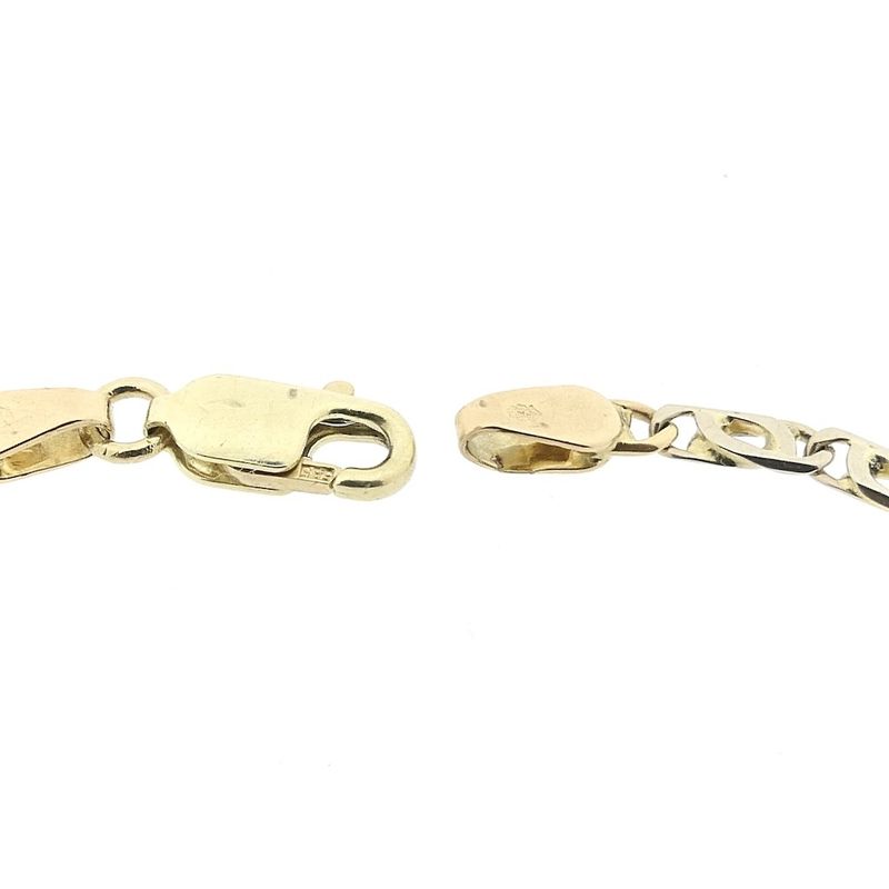 Image 5 of Two-tone gold fantasy link bracelet