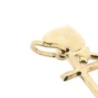 Image 5 of Gold pendant; Faith, hope, and love.