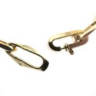 Image 7 of Gold closed forever link bracelet | 21 cm