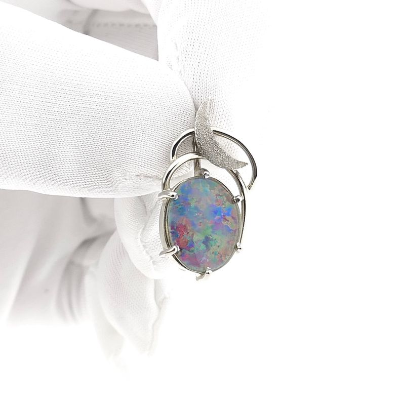 Image 13 of 9 Carat Triplet Opal Pendant