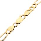 Image 5 of 14K Yellow Gold Figaro Chain Bracelet; 20.5 cm