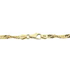Image 5 of Gold twisted gourmet link chain