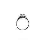Image 7 of White gold ring with diamond | 0.15 ct.