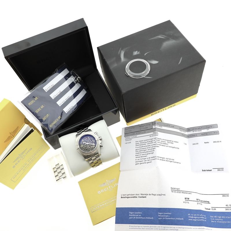 Image 15 of Breitling Avenger Seawolf A73390; Chronograph Men's Watch