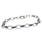 Image 2 of Silver jasseron link bracelet