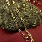 Image 2 of Gold twisted link bracelet | 21.5 cm