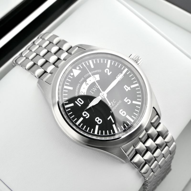 Image 14 of IWC Pilot UTC TZC Spitfire IW3251; Automatic men's watch with GMT
