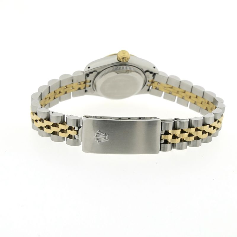 Image 16 of Rolex Lady-Datejust 26mm 69173; 18k. Vintage 18k. gold/steel women's watch