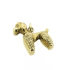 Image 3 of Gold pendant of a dog | Miniature Schnauzer