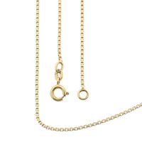 Golden Venetian link chain