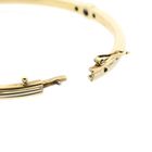 Afbeelding 5 van Bicolor gouden slavenarmband met diamanten; Maat M/L
