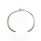 Image 8 of Two-tone bracelet with raw onyx | Ø 58.5 mm