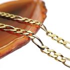 Image 9 of 18 ct. Bicolor gold Figaro bracelet | 19.5 cm