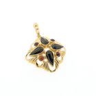 Image 2 of Vintage gold pendant with garnet