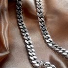 Image 11 of Silver robust gourmet link chain