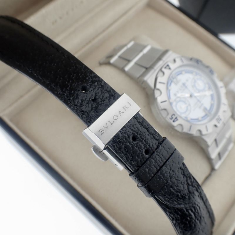 Image 16 of Bvlgari Diagono 'Nautor's Swan'; Limited Edition Chronograph Watch