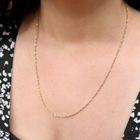 Image 9 of Gold twisted link chain 52 cm | Midas