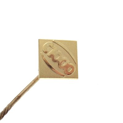 Image 1 of Gold lapel pin, tie pin; C1000