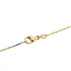 Image 5 of Gold cobra link necklace with fixed pendant | 41.5 cm