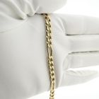 Image 10 of 8 carat Figaro link bracelet