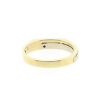 Image 3 of Two-tone gold ring with diamond; 0.03 ct.